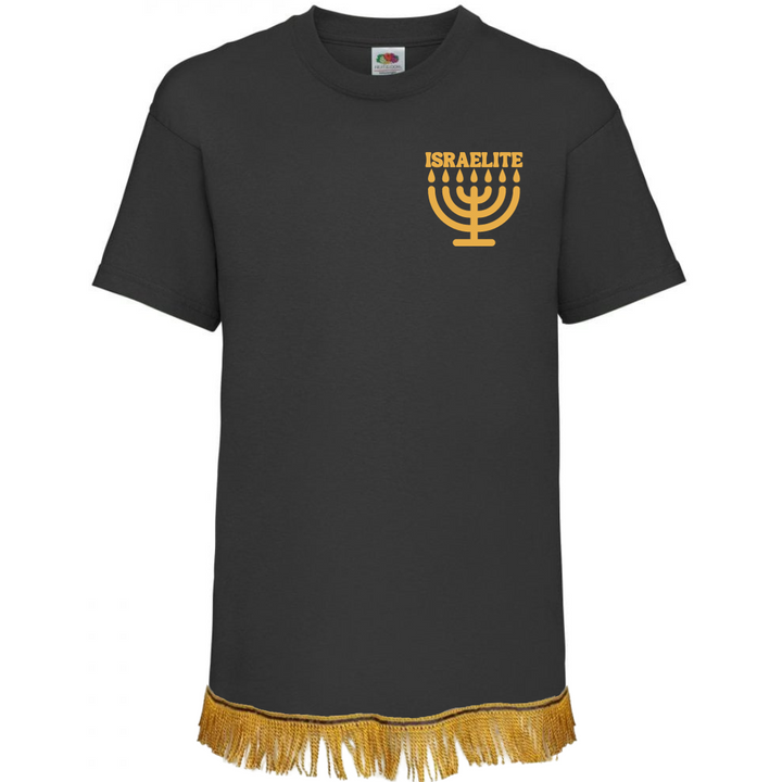 ISRAELITE Menorah Children's T-Shirt (Unisex)