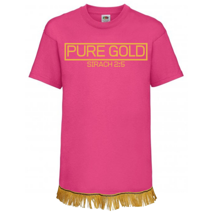 PURE GOLD Children's T-Shirt (Unisex) - Free Worldwide Shipping- Sew Royal US