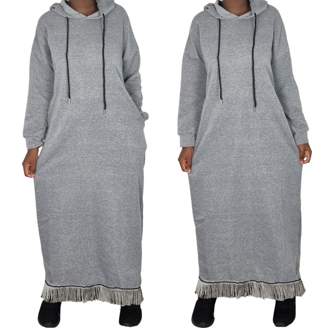 Womens sweatshirt dress with sales pockets